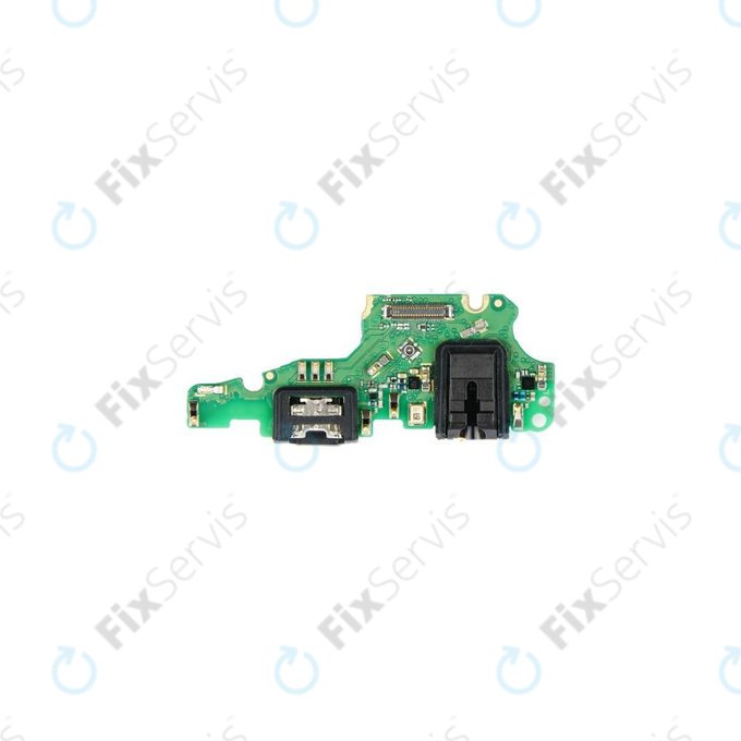 Huawei Mate 10 Lite RNE-L21 - Nabíjací Konektor + Mikrofón + Jack Konektor PCB Doska - 02351QQV Genuine Service Pack
