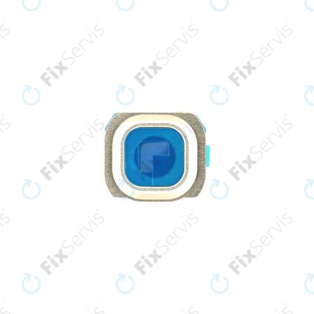 Samsung Galaxy S6 G920F - Rám Sklíčka Zadnej Kamery (Gold Platinum) - GH98-35903C Genuine Service Pack