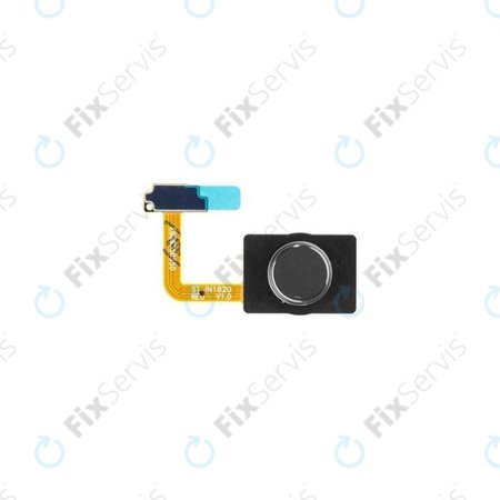 LG G710EM G7 ThinQ - Senzor Odtlačku Prsta + Flex Kábel (Šedá) - EBD63385201