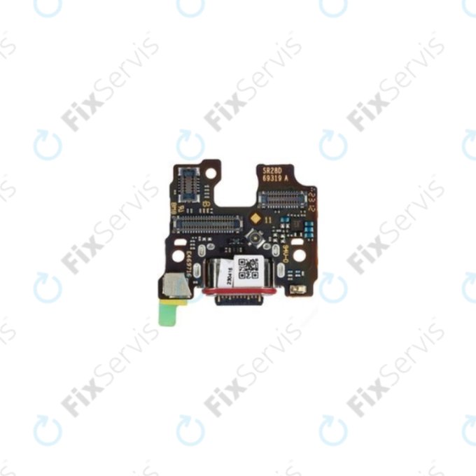 Motorola Edge 40 - Nabíjací Konektor PCB Doska - 5P68C22688 Genuine Service Pack