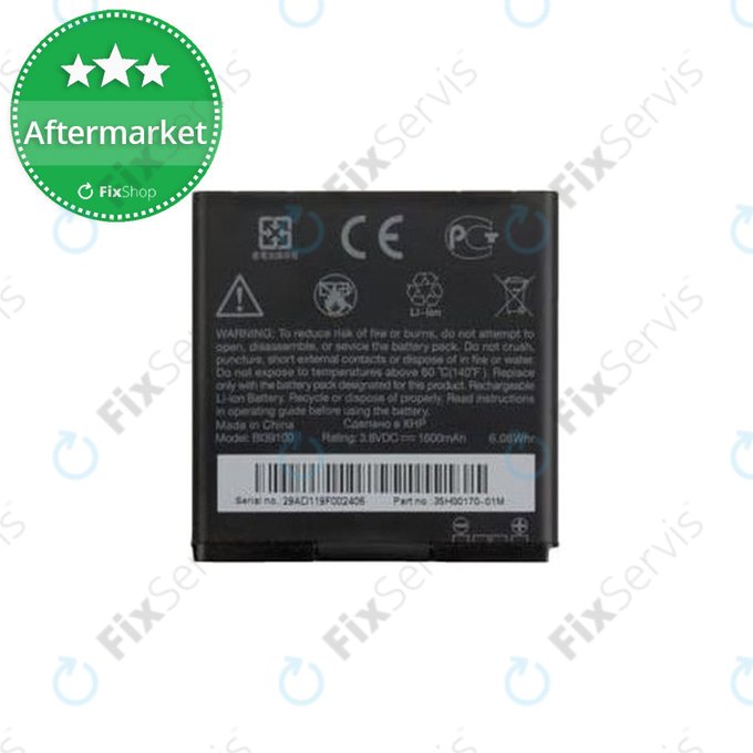 HTC Sensation XL - Batéria BI39100 1600mAh