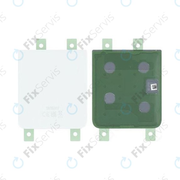 Samsung Galaxy Z Flip 4 F721B - Batériový Kryt B/G (White) - GH82-29654F Genuine Service Pack