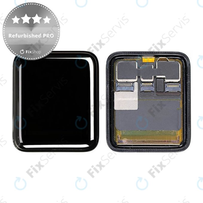 Apple Watch 3 38mm - LCD Displej + Dotykové Sklo Refurbished PRO