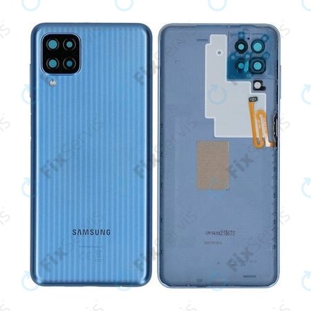 Samsung Galaxy M12 M127F - Batériový Kryt (Blue) - GH82-25046C Genuine Service Pack