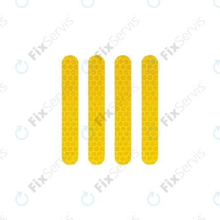 Ninebot Segway Max G30 - Reflexný Set Prúžkov (Yellow)