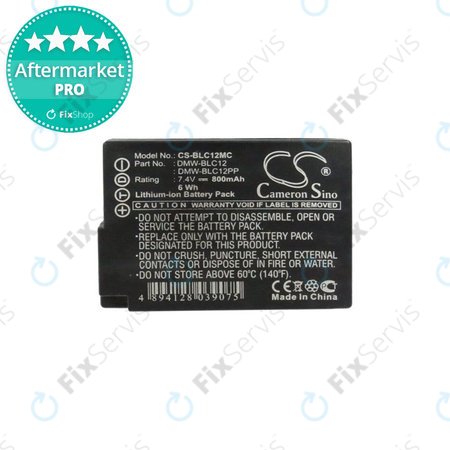 Leica Q, V-Lux 4 - Batéria BP-DC12 Li-Ion 800mAh HQ