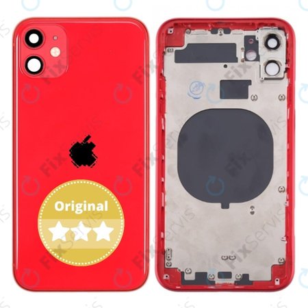 Apple iPhone 11 - Zadný Housing (Red) Original