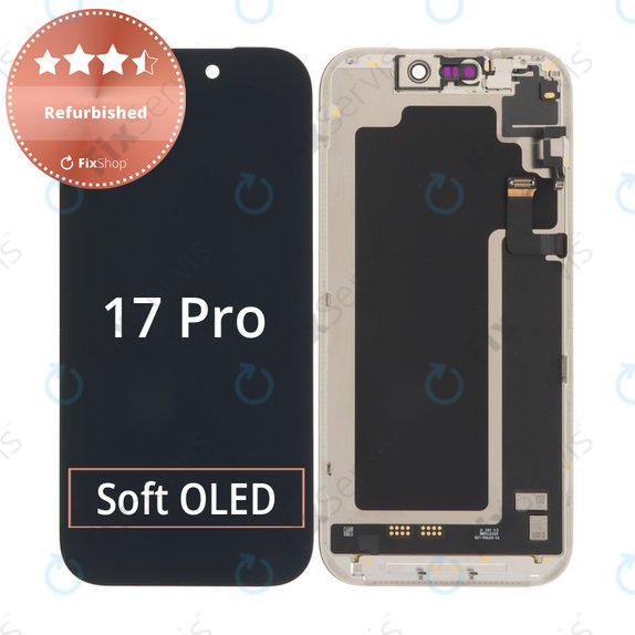 Apple iPhone 17 Pro - LCD Displej + Dotykové Sklo + Rám Refurbished