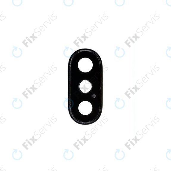 Apple iPhone X - Sklíčko Kamery s Rámom (Space Gray)