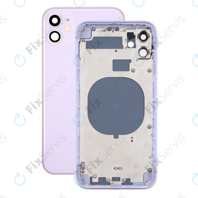 Apple iPhone 11 - Zadný Housing (Purple)