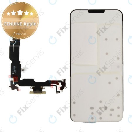 Nabíjací Konektor + Flex Kábel pre iPhone 15 Plus | Yellow | 923-12774 | Genuine Apple