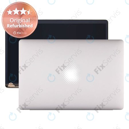 Apple MacBook Pro 15" A1990 (2018 - 2019) - LCD Displej + Predné Sklo + Kryt (Silver) Original Refurbished