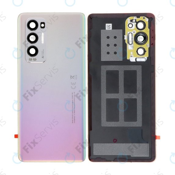 Oppo Find X3 Neo - Batériový Kryt Komplet (Galactic Silver)