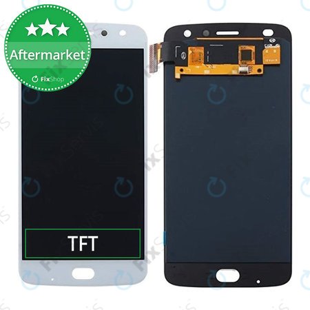 Motorola Moto Z2 Play XT1710-09 - LCD Displej + Dotykové Sklo (White) TFT