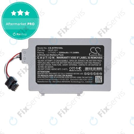 Batéria pre Nintendo Wii U GamePad, 3200mAh, Li-Ion, 3.7V, WUP-001, HQ