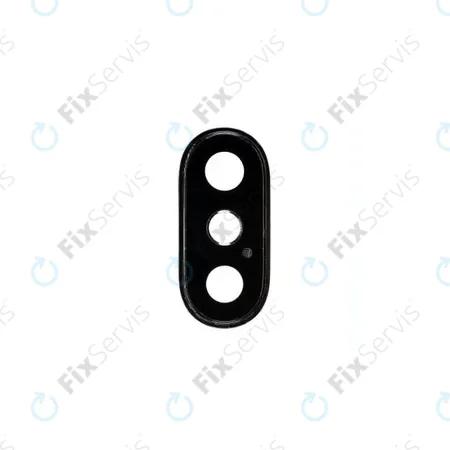 Apple iPhone XS - Sklíčko Kamery s Rámom (Space Gray)