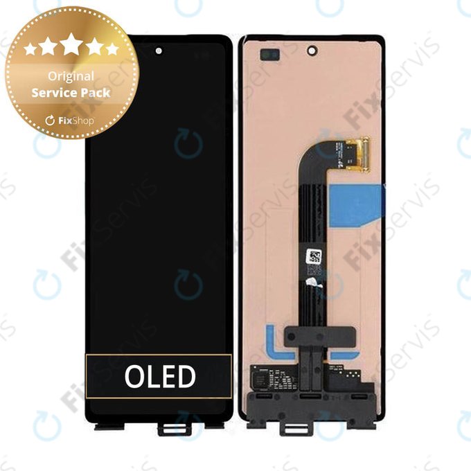 Samsung Galaxy Z Fold 2 F916B - LCD Displej + Dotykové Sklo (Vonkajší) - GH82-23943A, GH82-24024A Genuine Service Pack