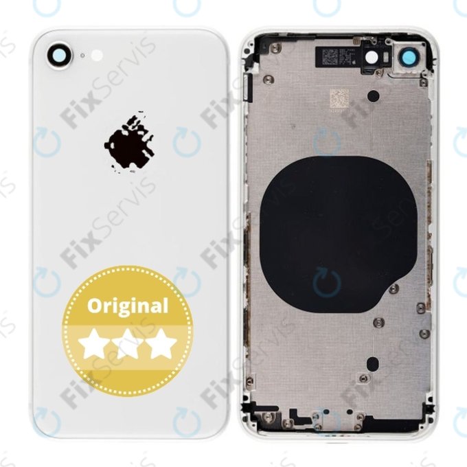 Apple iPhone 8 - Zadný Housing (Silver) Original