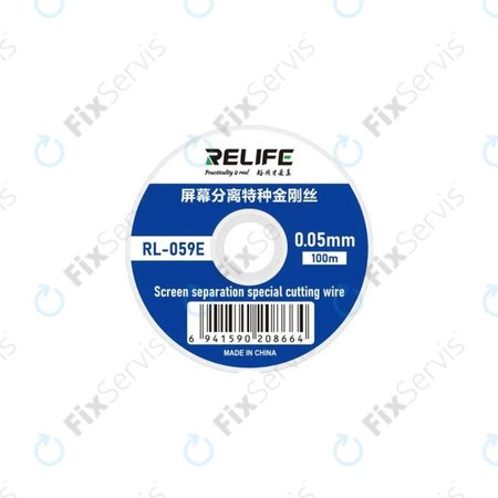 Relife RL-059E - Drôt na Separovanie LCD Displejov (0.05MM x 100M)