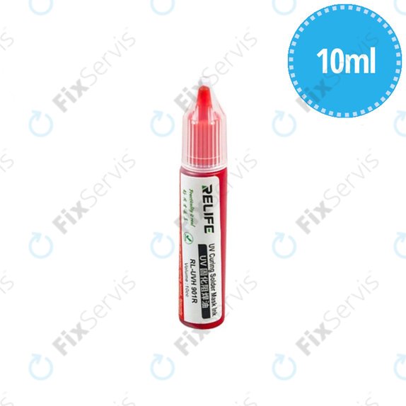 Relife RL-UVH901R - UV Vytvrditeľná Spájkovacia Maska - 10ml (Červená)