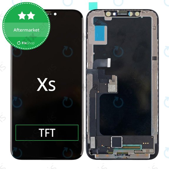 Displej pre iPhone XS, Dotykové sklo s rámom