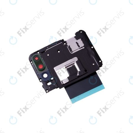 Huawei P Smart Z - Krytka Základnej Dosky + Sklíčko Zadnej Kamery (Emerald Green) - 02352RXY Genuine Service Pack