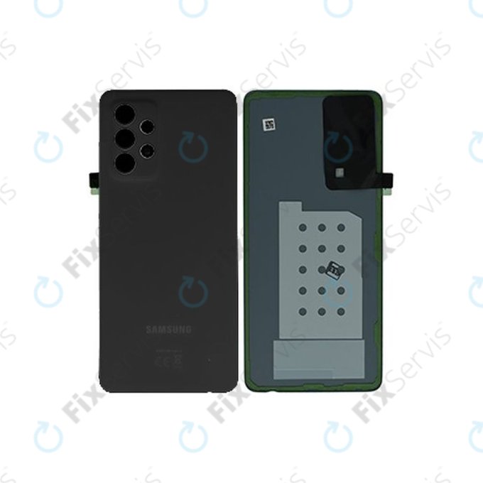 Samsung Galaxy A52 A525F, A526B - Batériový Kryt (Awesome Black) - GH82-25427A Genuine Service Pack
