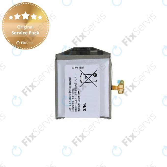 Samsung Galaxy Watch 46mm R800 - Batéria EB-BR800ABU 472mAh - GH43-04855A Genuine Service Pack