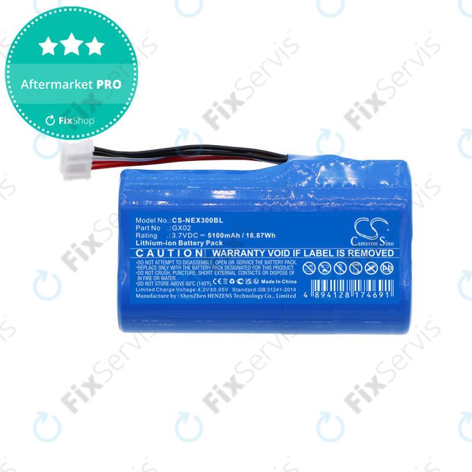 Batéria pre NEXGO N3, N5, 5100mAh, Li-Ion, 3.7V, GX02, HQ
