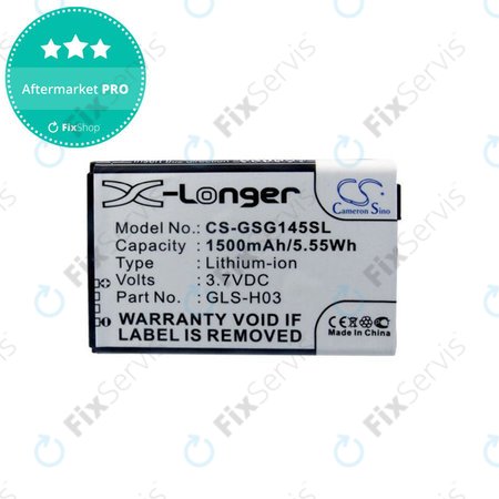 Batéria pre Gigabyte GSmart G1345, 1500mAh, Li-Ion, 3.7V, GLS-H03, HQ