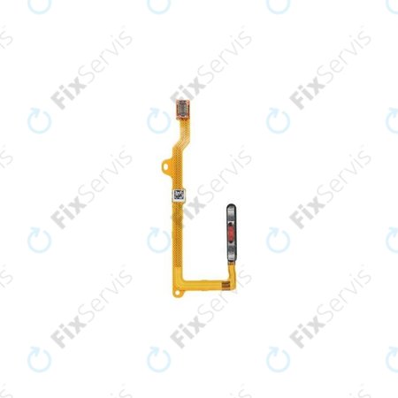 Huawei P40 Lite 5G - Senzor Odtlačku Prsta + Flex Kábel (Crush Green) - 02353SUS Genuine Service Pack