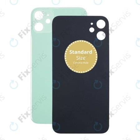 Apple iPhone 11 - Sklo Zadného Housingu (Green)
