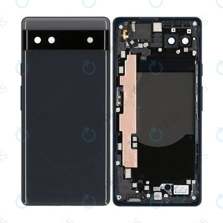 Google Pixel 6a GX7AS GB62Z - Zadný Housing (Charcoal)