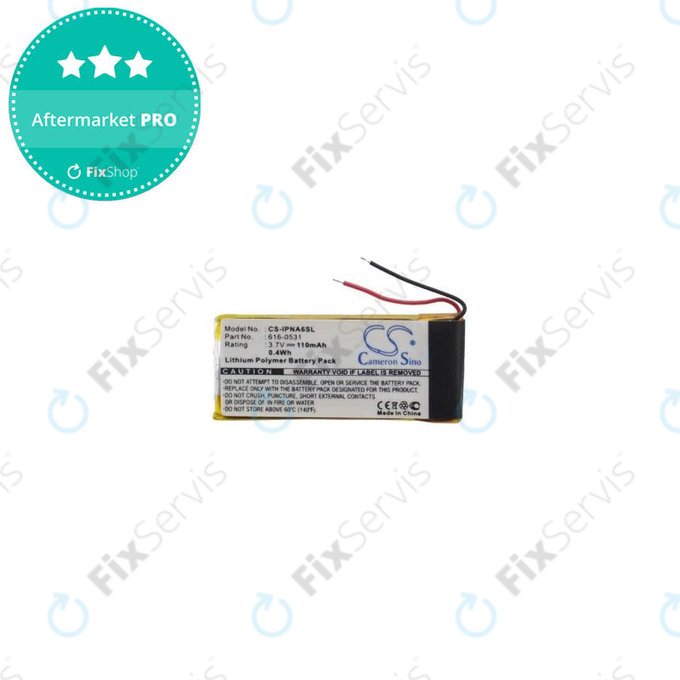 Apple iPod Nano (6th Gen) - Batéria 616-0531 110mAh HQ