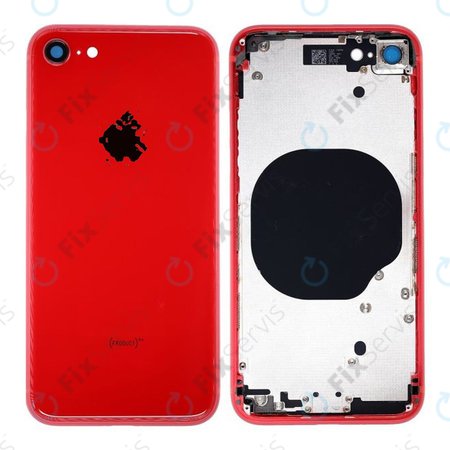 Apple iPhone 8 - Zadný Housing (Red)