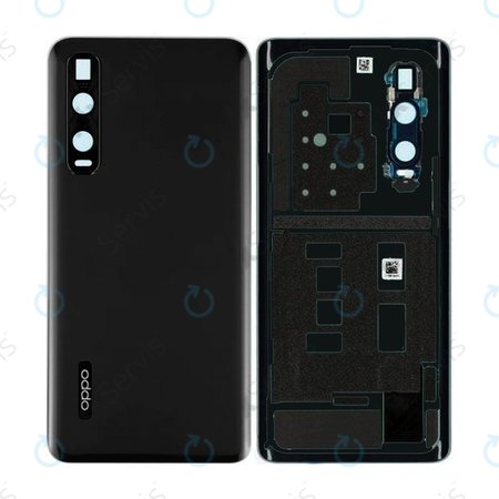 Oppo Find X2 Pro - Batériový Kryt (Black) - 4903804 Genuine Service Pack