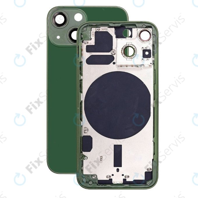 Apple iPhone 13 Mini - Zadný Housing (Green)