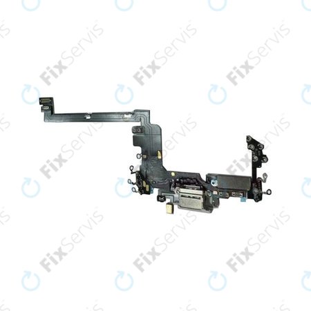 Apple iPhone 17 Pro - Nabíjací Konektor + Flex Kábel (Silver)