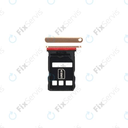 Huawei P40 - SIM Slot (Blush Gold) - 51661RAF Genuine Service Pack