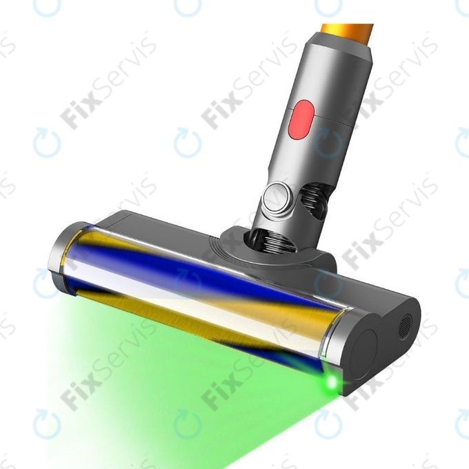 Dyson V12 - Podlahová Hubica s LED Zeleným Svetlom