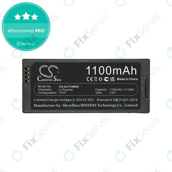 Batéria pre DJI Tello, 1100mAh, Li-Pol, 3.8V, T01, HQ