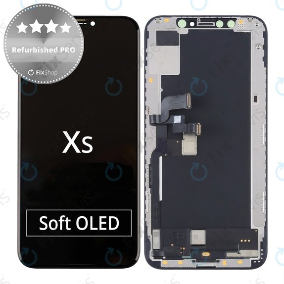 Apple iPhone XS - LCD Displej + Dotykové Sklo + Rám Refurbished PRO