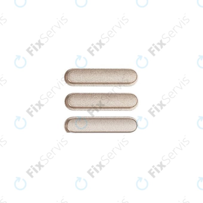 Apple iPad Mini 4 - Bočné Tlačidlá (Gold)