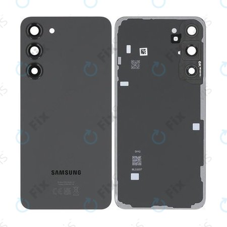 Samsung Galaxy S23 Plus S916B - Batériový Kryt (Phantom Black) - GH82-30388A Genuine Service Pack