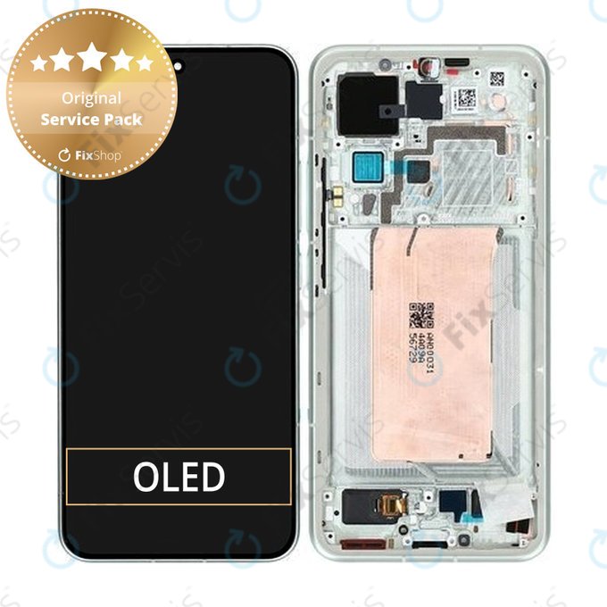 Xiaomi 15 5G - LCD Displej + Dotykové Sklo + Rám (Green) - 560063000O300 Genuine Service Pack