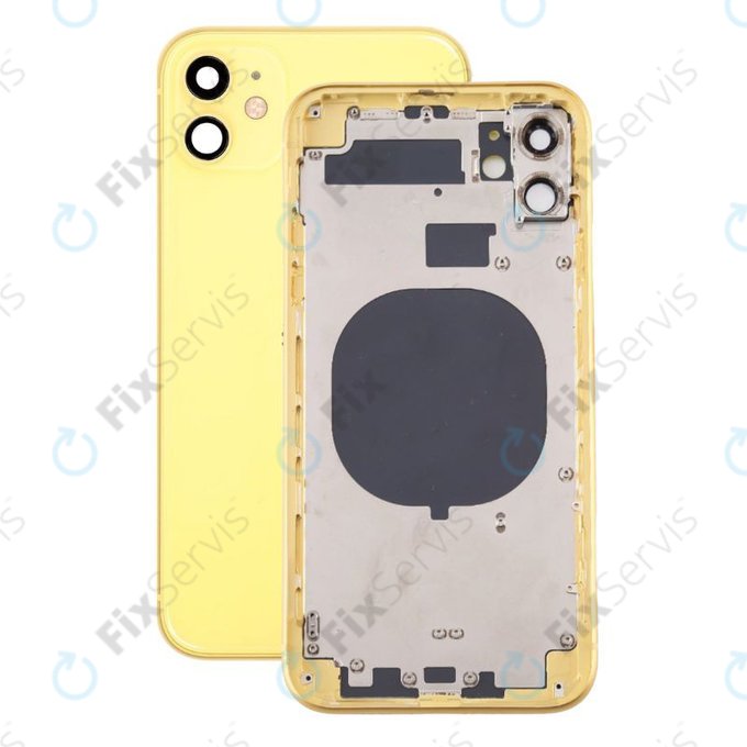 Apple iPhone 11 - Zadný Housing (Yellow)