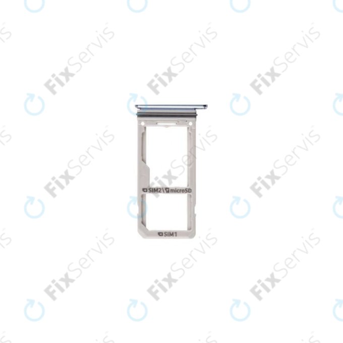 Samsung Galaxy S8 Plus G955F - SIM/SD Slot (Coral Blue) - GH98-41557D Genuine Service Pack