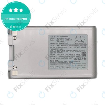 Batéria pre Dreame T30, 2900mAh, Li-Ion, 29.6V, P2033-8S1P-PAA, HQ