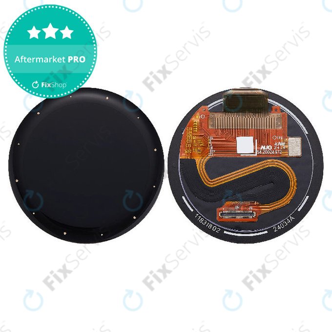 OLED displej + Dotykové sklo bez rámu (Black) pre Garmin Venu 3S 41mm