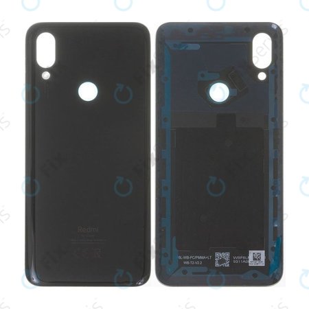 Xiaomi Redmi 7 - Batériový Kryt (Eclipse Black)